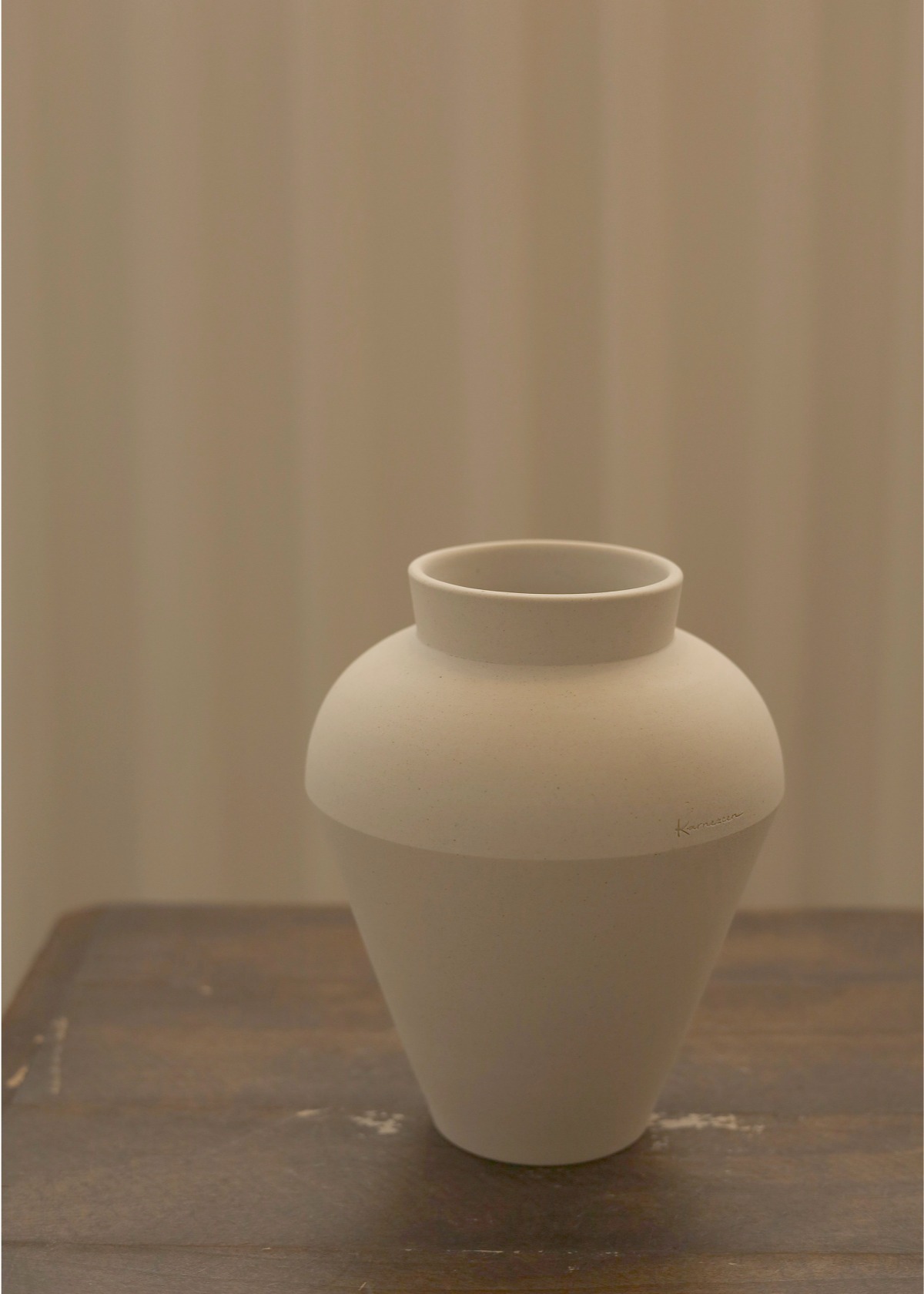 Half moon vase